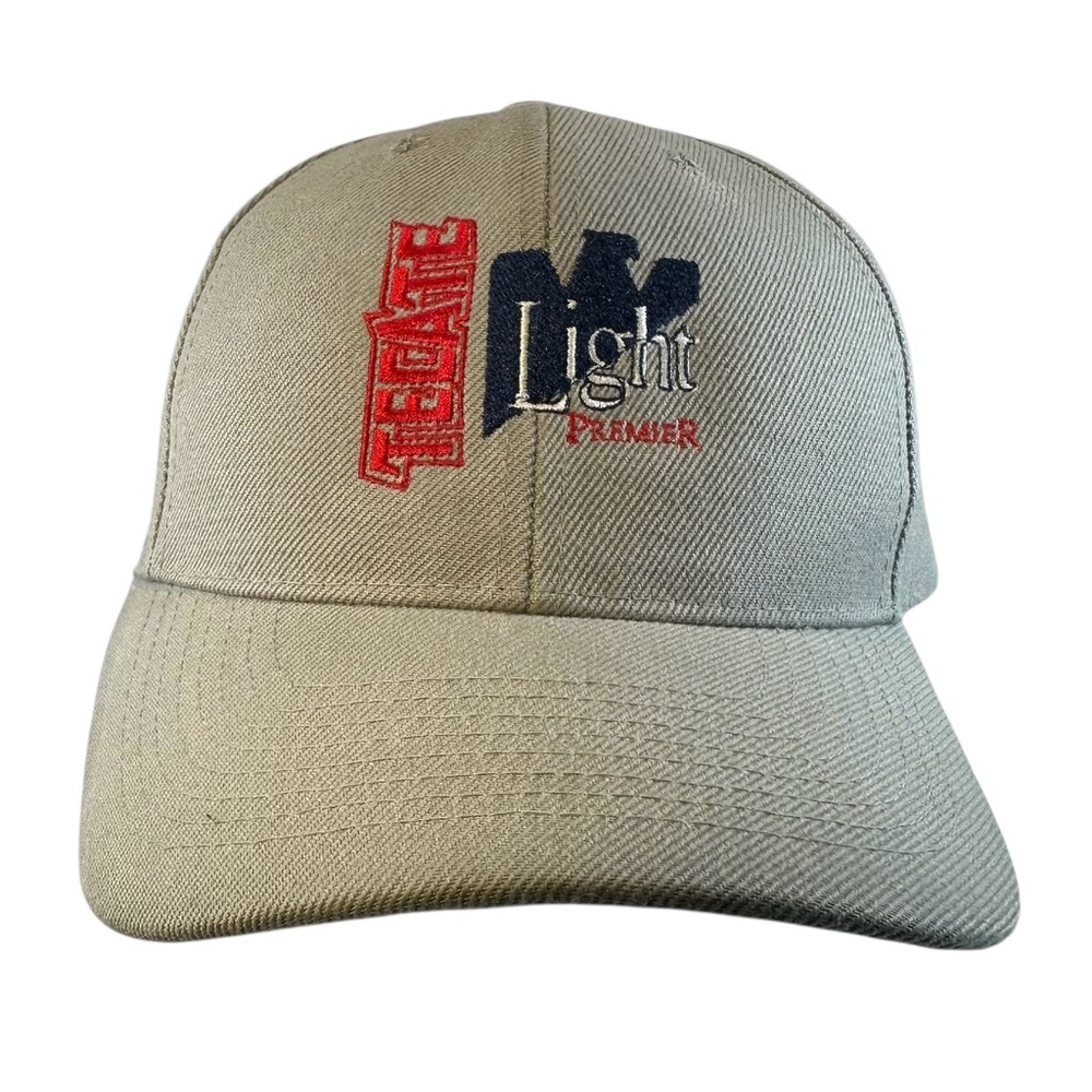 Tecate Light Premier Beer Eagle Logo Cap Hat One Size Adjustable Breweriana